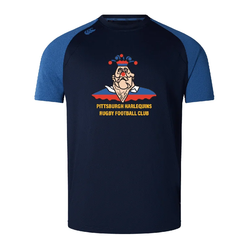 Camping hiking trail gust-Pittsburgh Harlequins Rugby Elite Training Tee by Canterbury