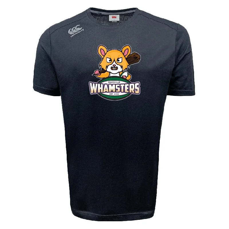 Camping hiking trail belief-Maryville Whamsters Rugby Tempo Vapodri T-Shirt by Canterbury