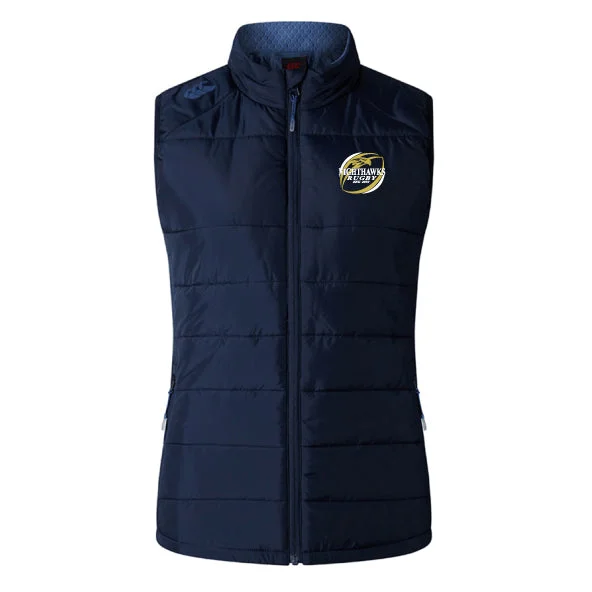 Camping hiking nature wave-Del Norte Nighthawks Women's Elite Microlite Gilet by Canterbury