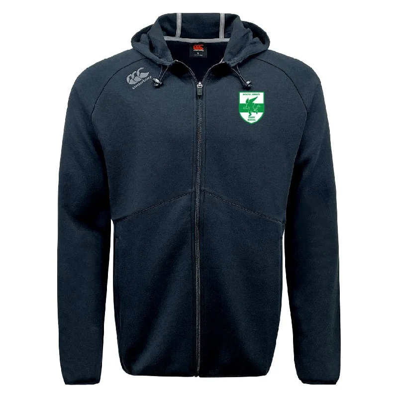 Camping hiking trail mount-South Jersey Rugby School Tempo Vapodri Full-Zip Hoodie by Canterbury