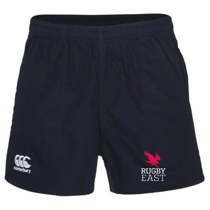 Camping hiking gear glow-Rugby East Conference Player's Drill Short by Canterbury