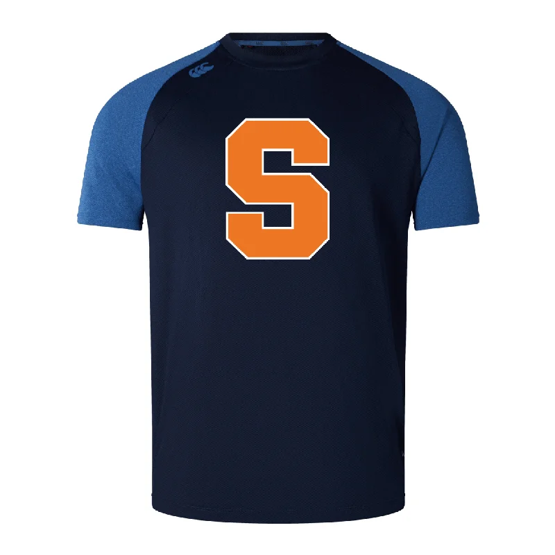 Camping hiking nature wave-Syracuse University Women's RFC Elite Training Tee by Canterbury