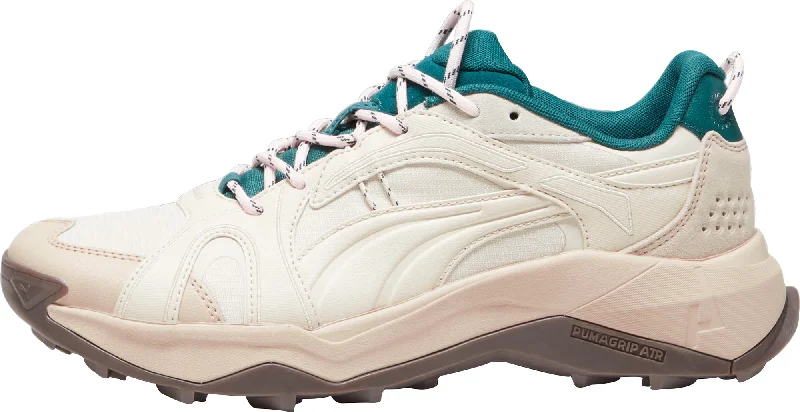 Camping hiking gear slashes-Puma Explore Nitro SPS Mens Walking Shoes - Cream