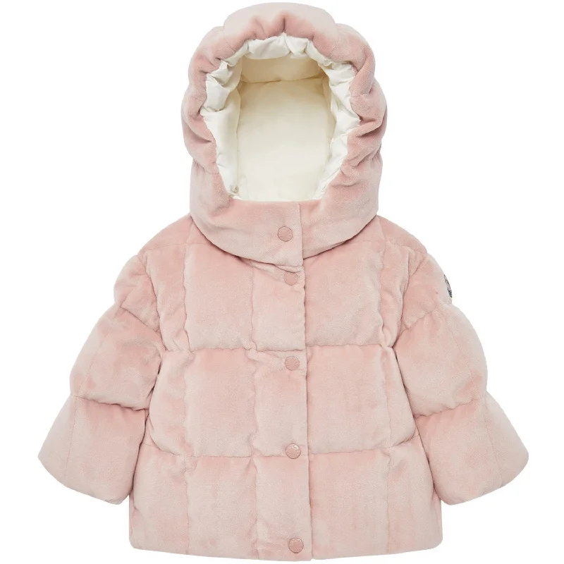 Camping hiking outdoor thrill-Moncler Pink Leah Jacket