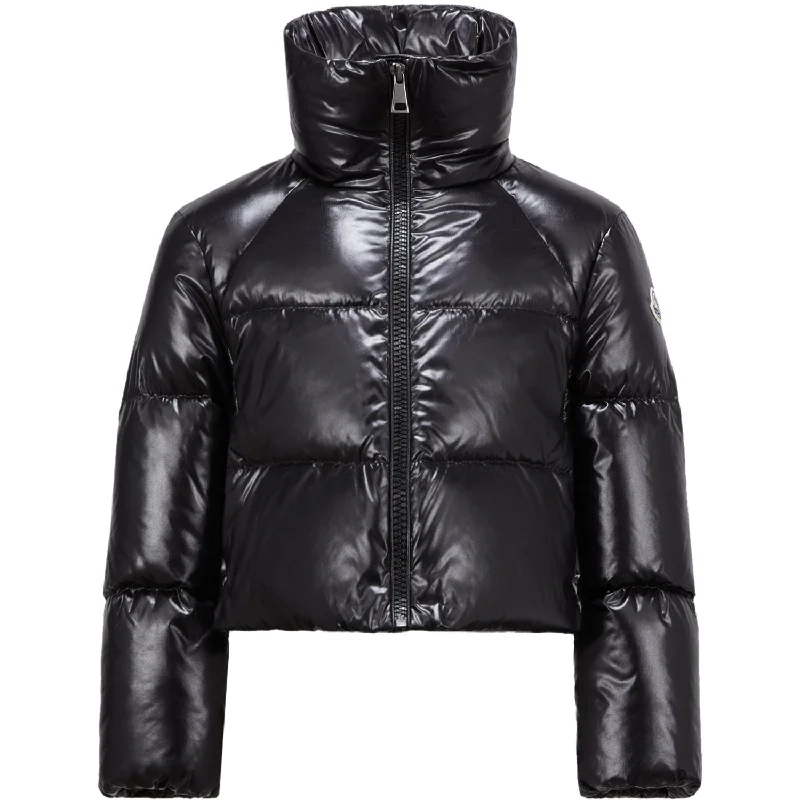 Camping hiking trail climb-Moncler Black Breteuil Jacket