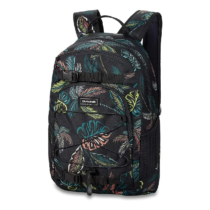 Camping hiking gear charm-Dakine Unisex Electric Tropic 13L One Size Grom Pack Backpack - 10001452-ELECTRICTR