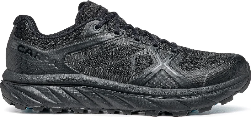 Camping hiking trail fierce-Scarpa Spin Inifinity GORE-TEX Mens Trail Running Shoes - Black