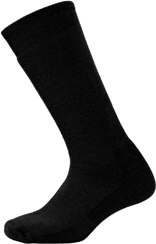 Camping hiking trail hints-Black - Mid-Calf Military Boot Sock