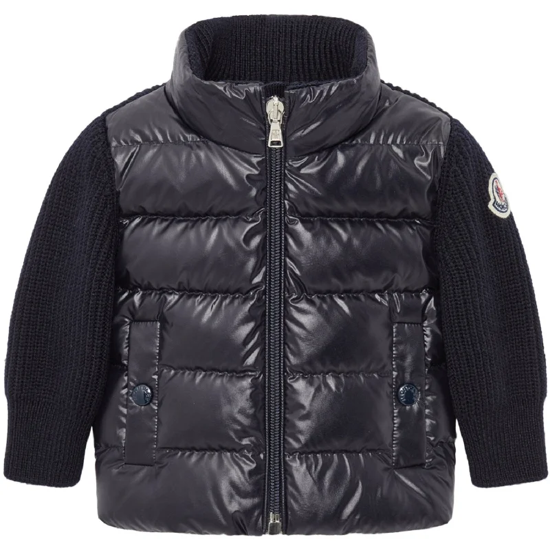 Camping hiking trail hum-Moncler Navy Jacket