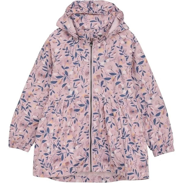 Camping hiking gear flare-Color Kids Jacket AOP Bleached Mauve