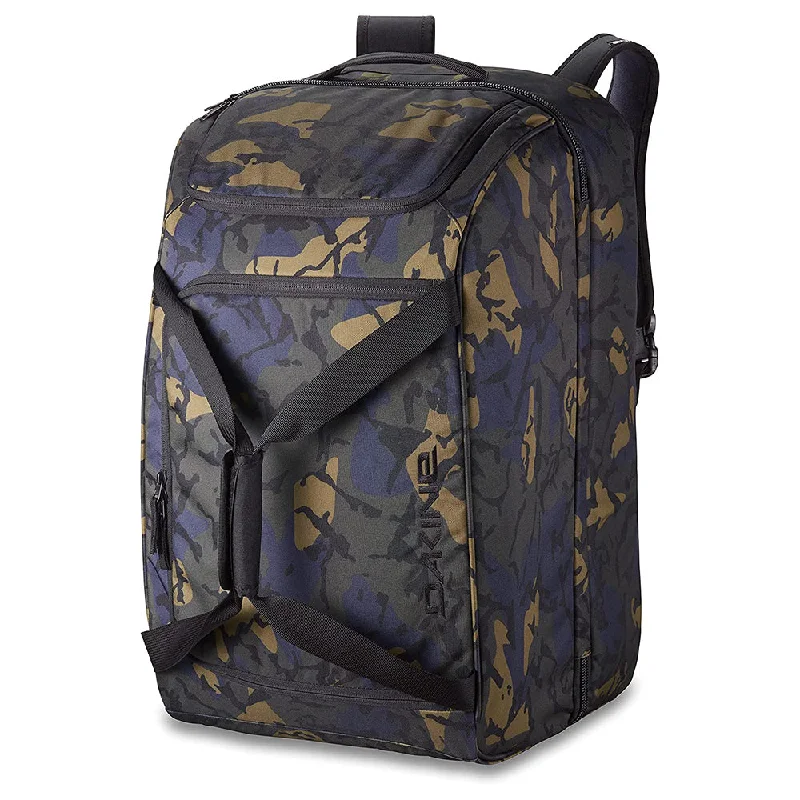 Camping hiking trail lull-Dakine Mens Boot Locker DLX 70L Cascade Camo Bags - 10001455-CASCADECAMO