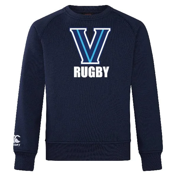 Camping hiking gear thrill-Villanova Rugby Club Crew Sweatshirt by Canterbury