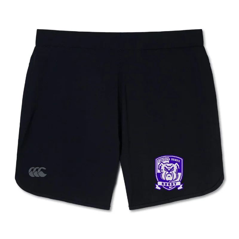 Camping hiking trail big-Winona State University Elite Woven Short by Canterbury