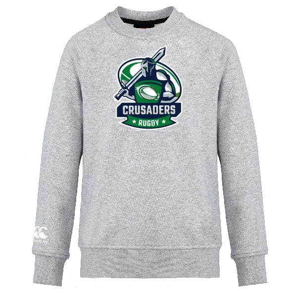 Camping hiking gear vibe-Naperville Crusaders Club Crew Sweatshirt by Canterbury