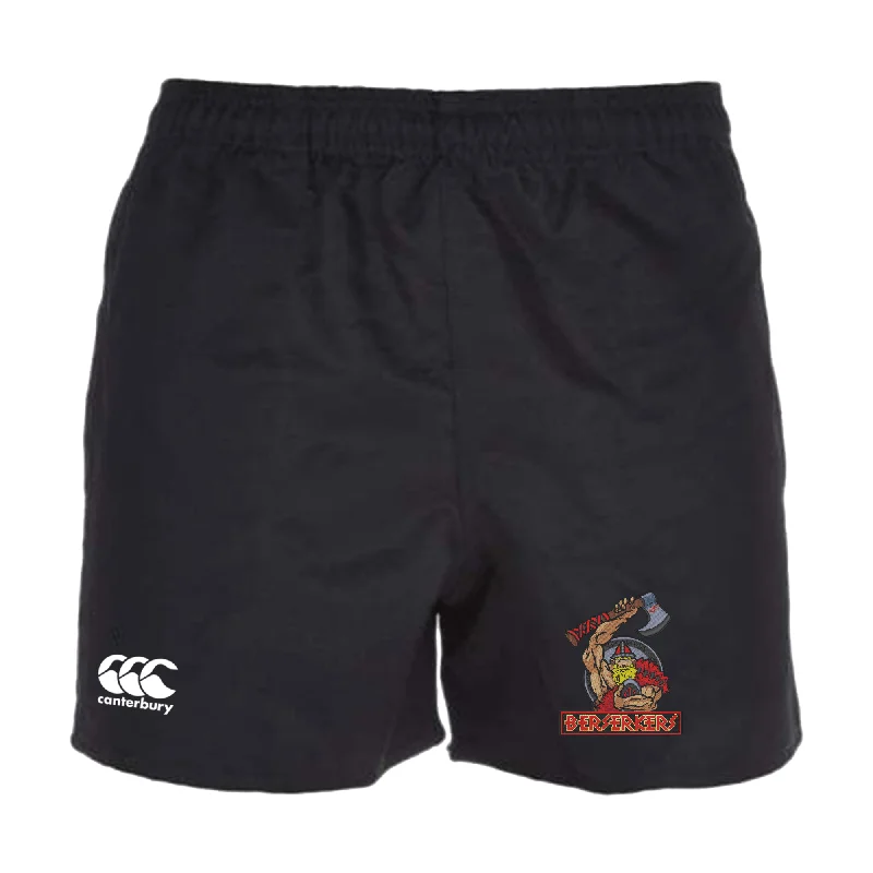 Camping hiking gear rush-Berserkers Professional Polyester Rugby Short by Canterbury