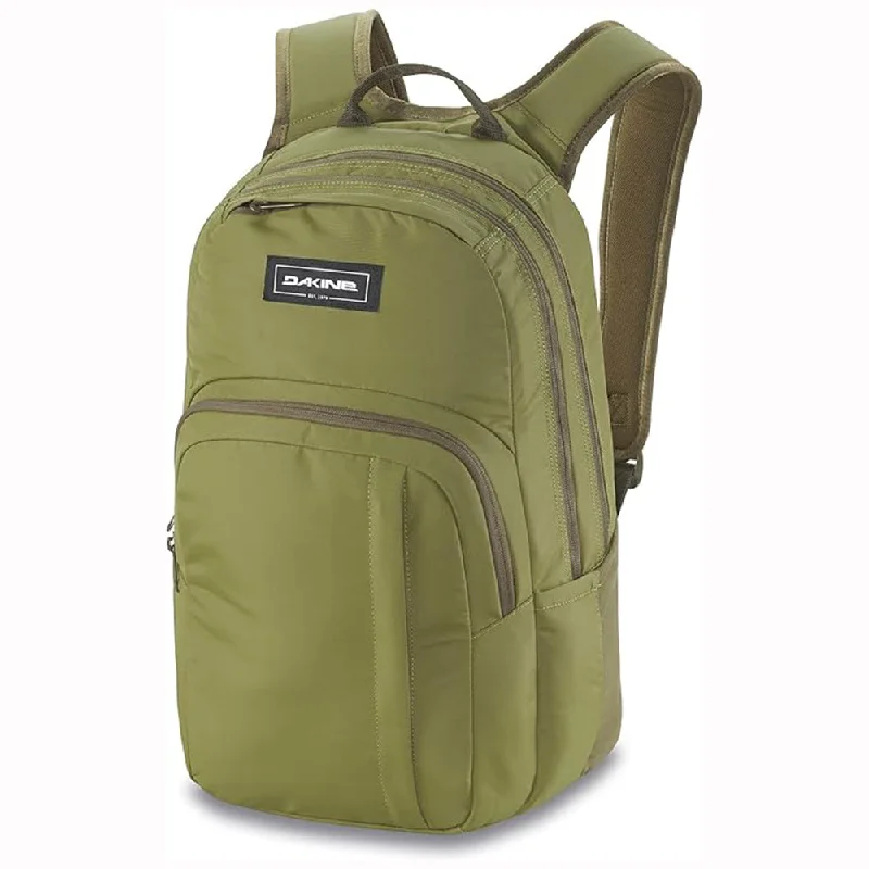 Camping hiking trail curve-Dakine Unisex Utility Green 25L One Size Campus Medium Backpack - 10002634-UTILITYGREEN