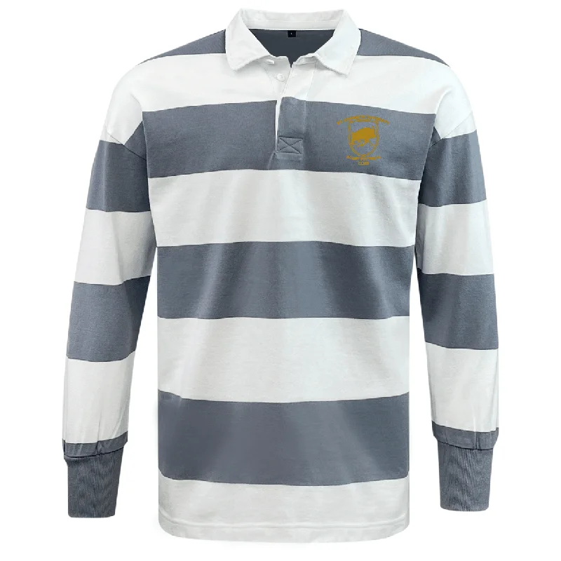 Camping hiking trail zone-St Edwards University RFC Classic Long Sleeve Hooped Rugby Jersey