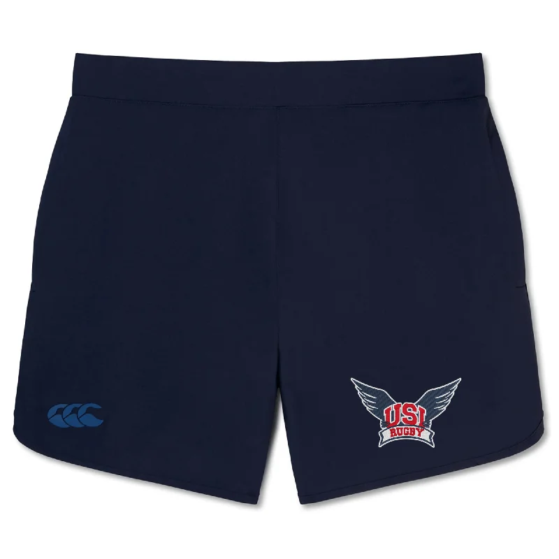 Camping hiking outdoor treks-University of Southern Indiana Elite Woven Short by Canterbury