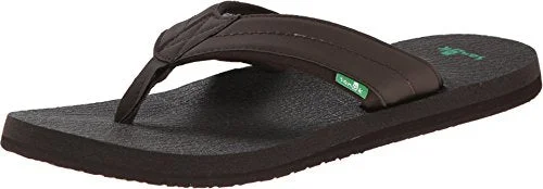 Camping hiking gear vibe-Sanuk - M BEER COZY 2 - 6 - DARK BROWN