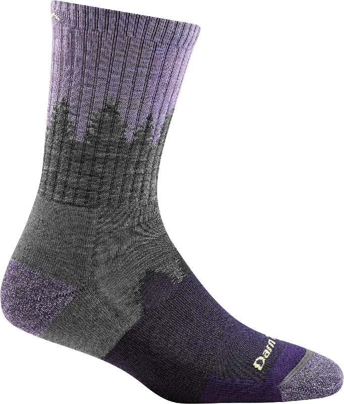 Camping hiking trail rain-Darn Tough Treeline Micro Crew Midweight Socks - Womens