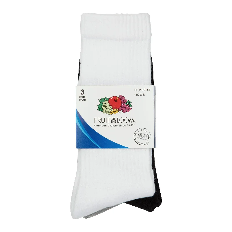 Camping hiking trail crests-Sports Socks 3-Pack mixed colors