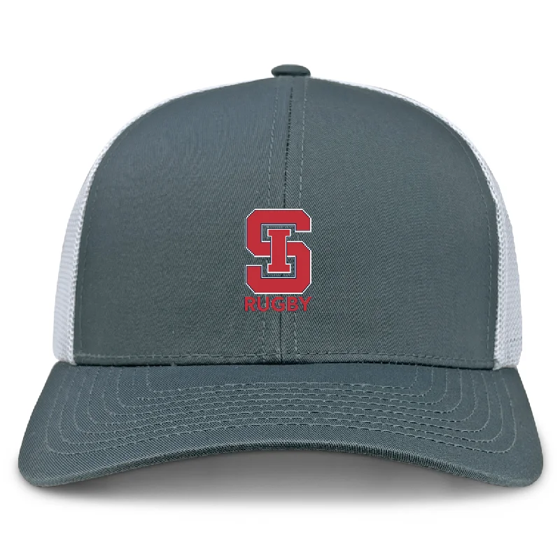 Camping hiking outdoor spark-St. Ignatius Rugby Retro Trucker Cap