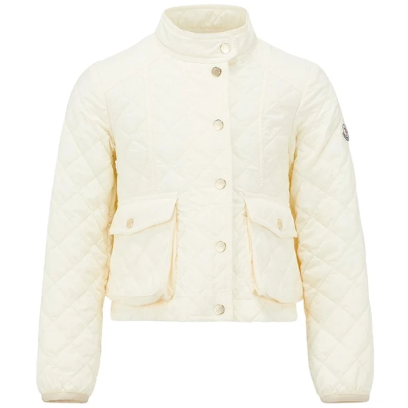 Camping hiking trail curve-Moncler Kamaria Jacket Cream