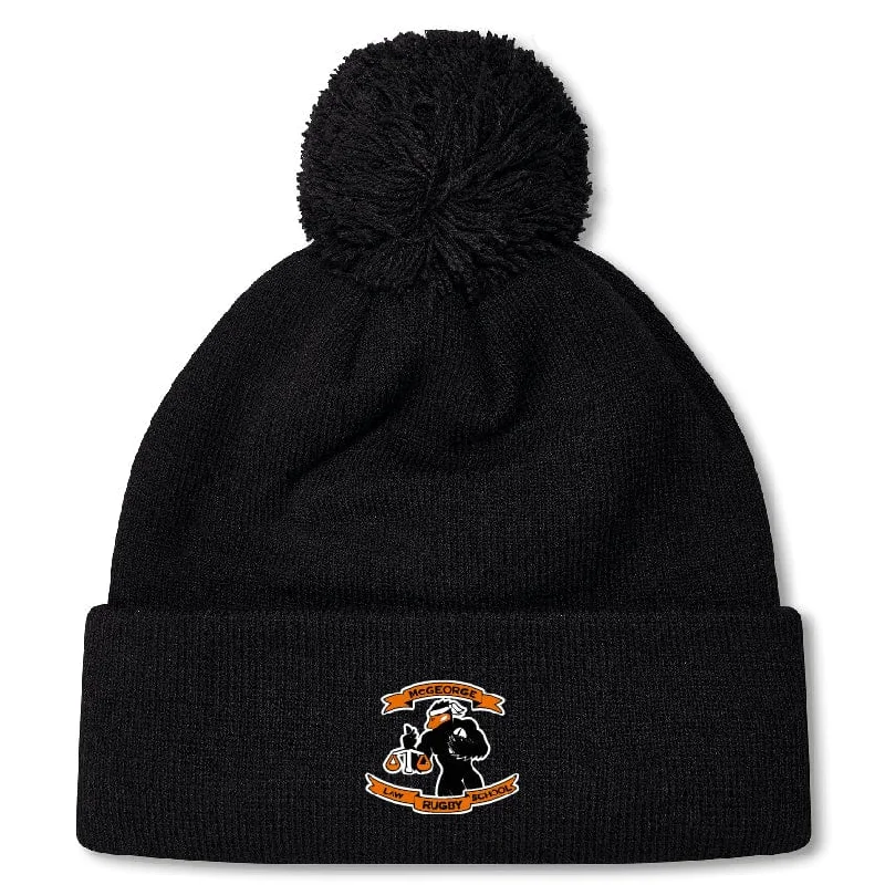 Camping hiking trail chain-McGeorge Rugby Pom Pom Beanie by Canterbury