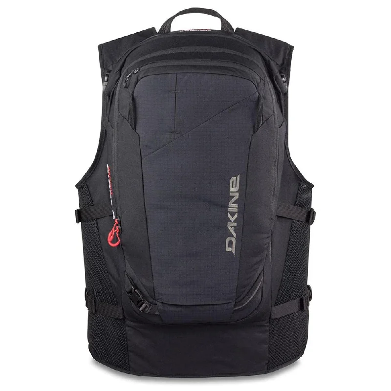 Camping hiking trail cut-Dakine Mens Black Poacher RAS Snowboarding Vest Bagpack - 10002068-BLACK-S/M