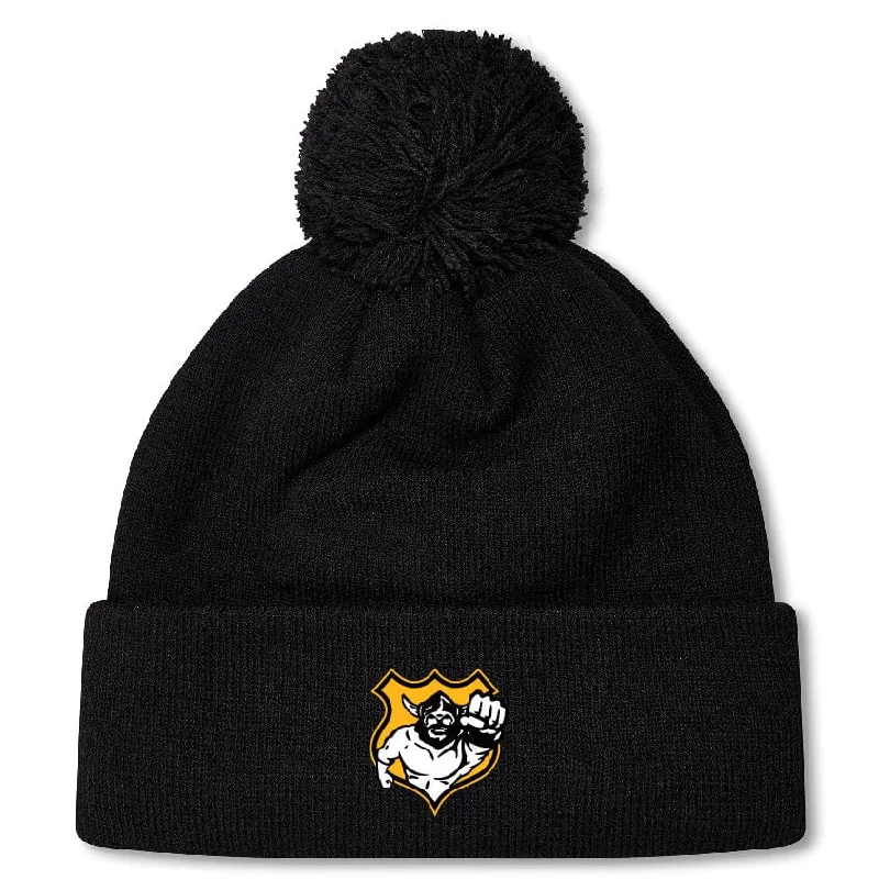 Camping hiking trail brilliance-Seattle Vikings Rugby Pom Pom Beanie by Canterbury