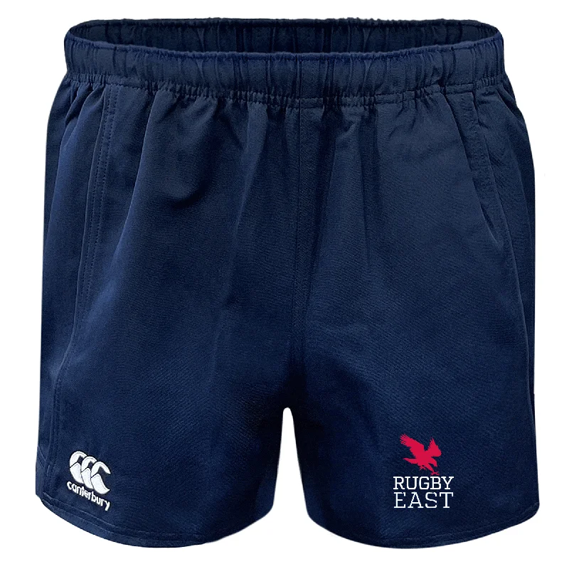 Camping hiking gear lift-Rugby East Conference Advantage Rugby Shorts by Canterbury