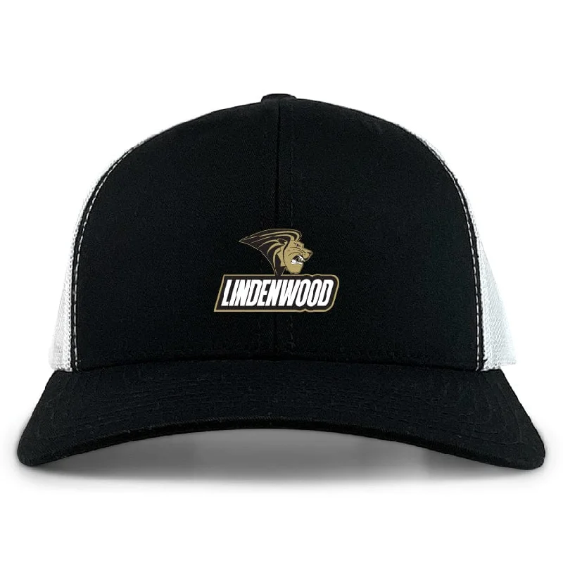 Camping hiking trail wild-Lindenwood University Rugby Retro Trucker Cap