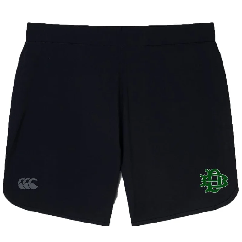 Camping hiking trail crests-Denver Barbarians Elite Woven Short by Canterbury