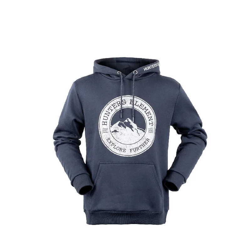 Camping hiking trail zen-Mountainscape Hoodie