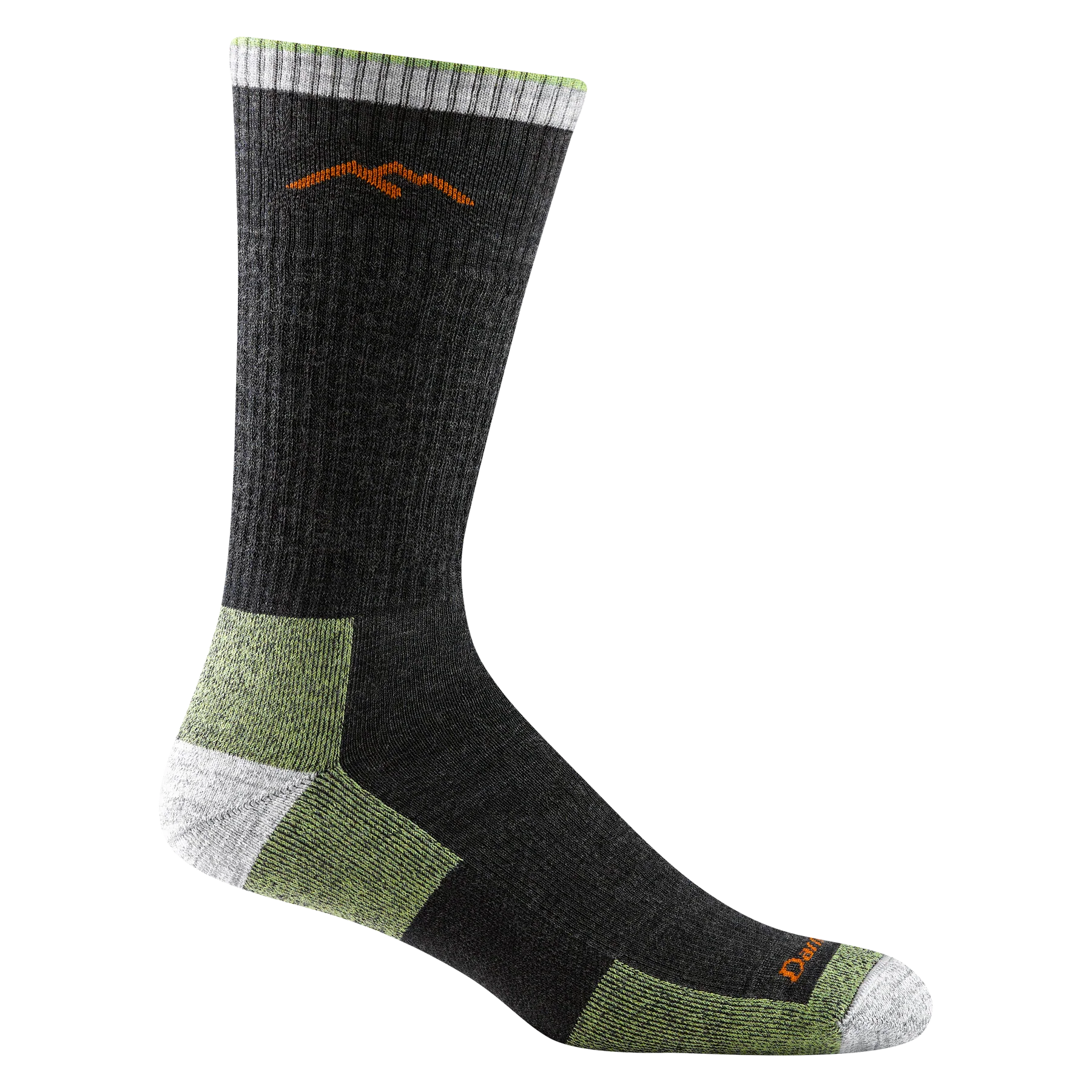 Camping hiking gear thrill-Men's Hiker Boot Midweight Hiking Sock - Lime