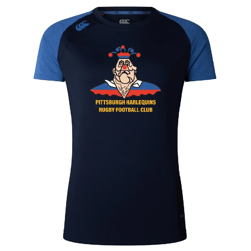 Camping hiking nature surge-Pittsburgh Harlequins Rugby Women's Elite Training Tee by Canterbury