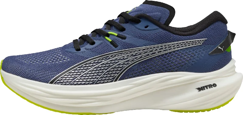 Camping hiking outdoor pulse-Puma Deviate Nitro 3 Mens Running Shoes - Blue