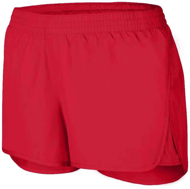 Camping hiking trail draft-Women's Wayfarer Gym Shorts