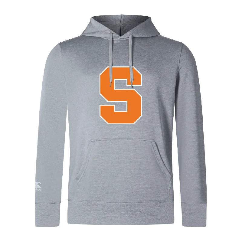 Camping hiking trail dip-Syracuse University Women's RFC Club Lightweight Hoodie by Canterbury