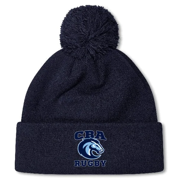 Camping hiking gear glow-Christian Brothers Academy Rugby Pom Pom Beanie by Canterbury