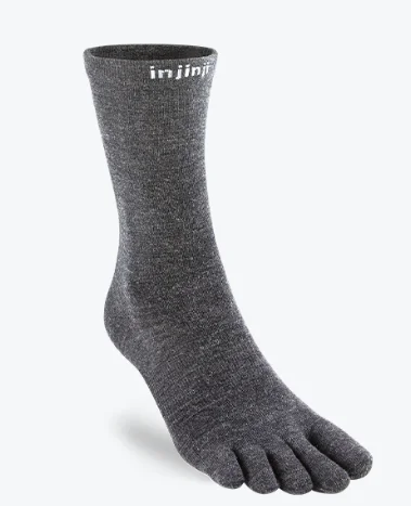 Camping hiking trail grit-Injinji Liner Crew Wool