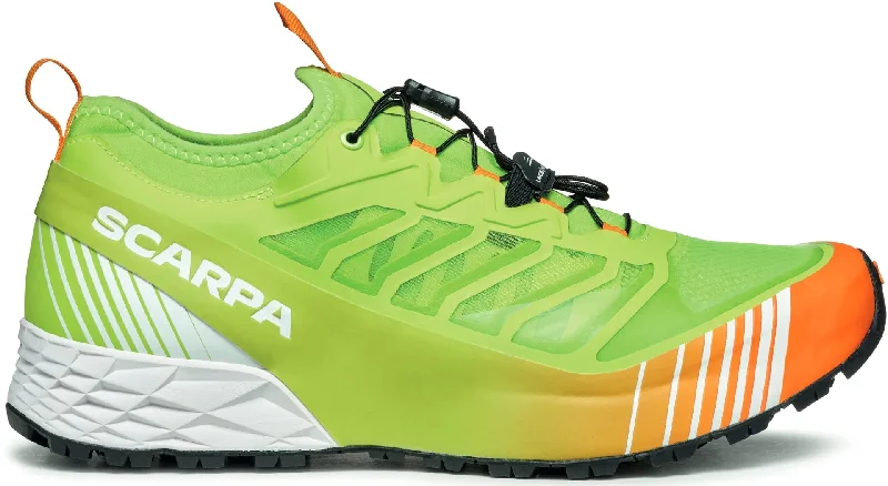 Camping hiking gear glow-Scarpa Ribelle Run Mens Trail Running Shoes - Green