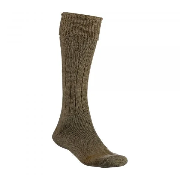 Camping hiking outdoor bloom-Used BW Long Boot Socks stone gray