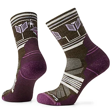 Camping hiking outdoor spark-Smartwool Hike Castle Peak Mid-Crew Sock - Women's