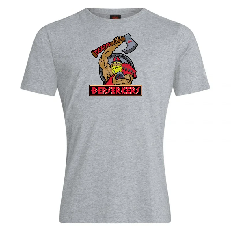 Camping hiking trail successes-Berserkers Club Plain Tee by Canterbury