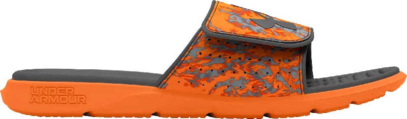 Camping hiking trail loop-Under Armour Ignite Pro Graphic Strap Sliders - Orange