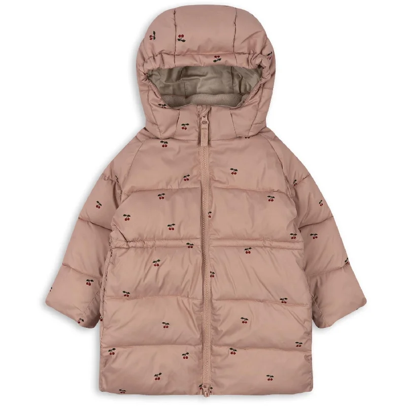 Camping hiking trail hum-Konges Sløjd Cherry Blush Nuka Long Jacket Grs