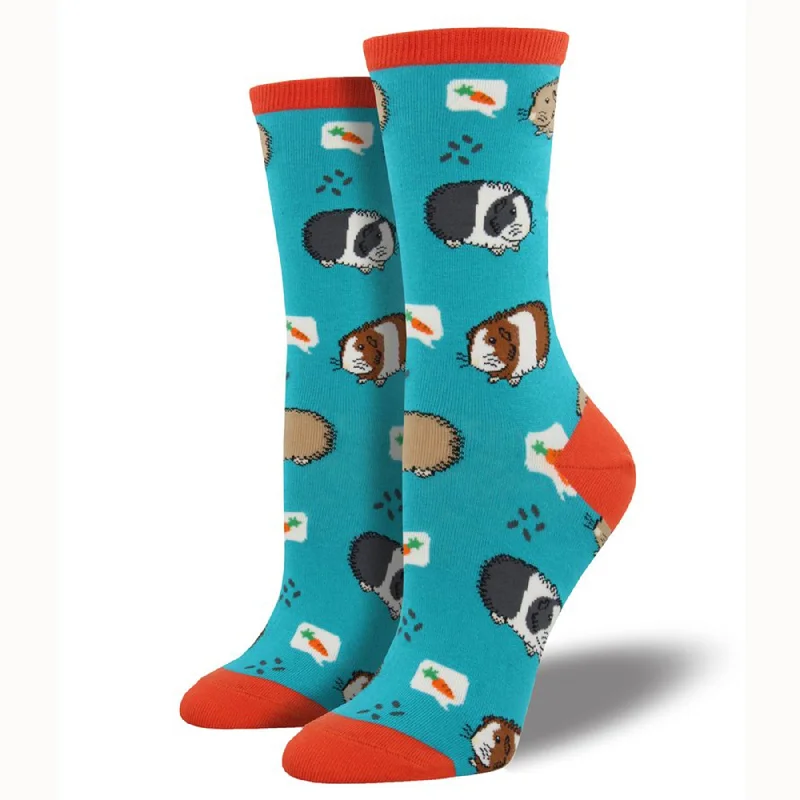 Camping hiking nature glow-Socksmith Women's Guinea Pigs Casual Socks