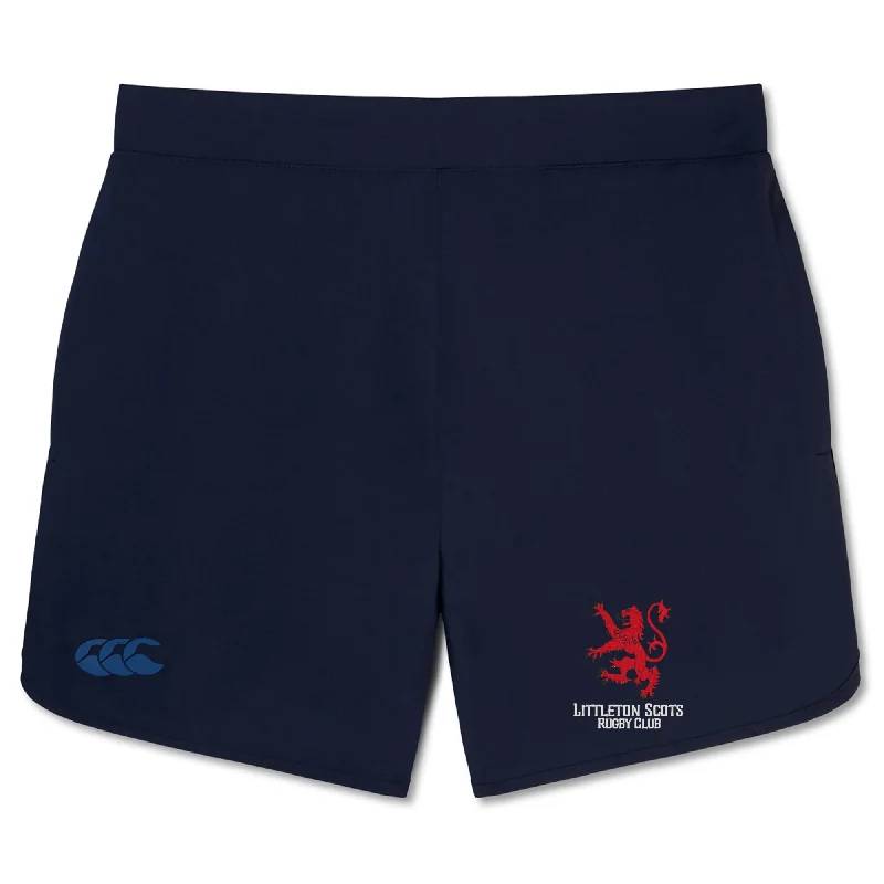 Camping hiking trail vivid-Littleton Scots Rugby Elite Woven Short by Canterbury