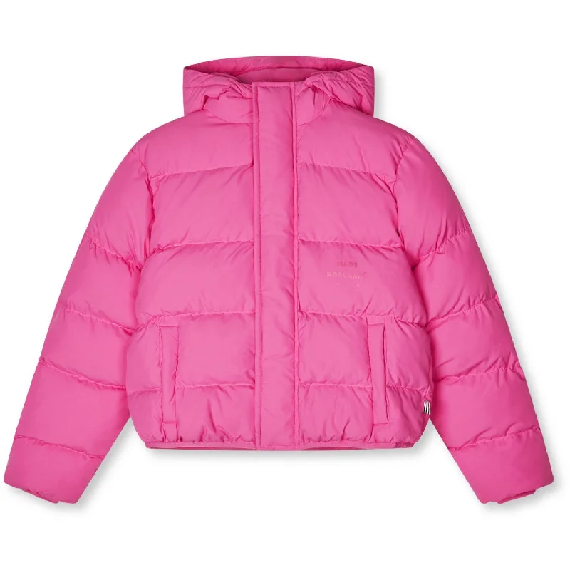 Camping hiking nature gifts-Mads Nørgaard Carmine Rose Recycle L Jojina Jacket